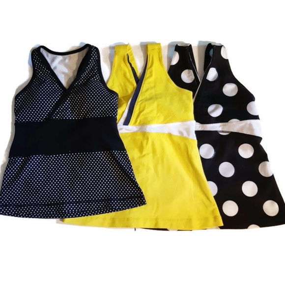 Lululemon | lot of 3 vintage tank tops